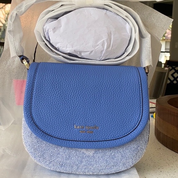 ♠️ SOLD Kate Spade Roulette Small Saddle Bag ♠️ - Picture 7 of 11